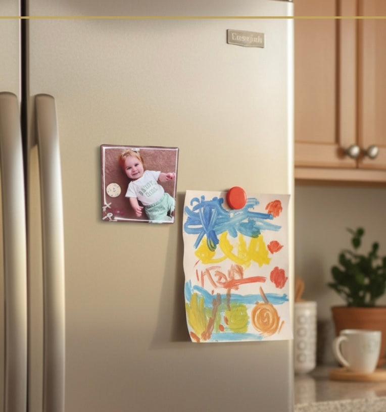 2x2 Square Custom Photo Magnet