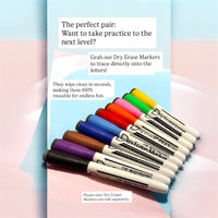 2x3" Alphabet Tracing Set | Reusable Learning Set for Kids-PhotoCharm