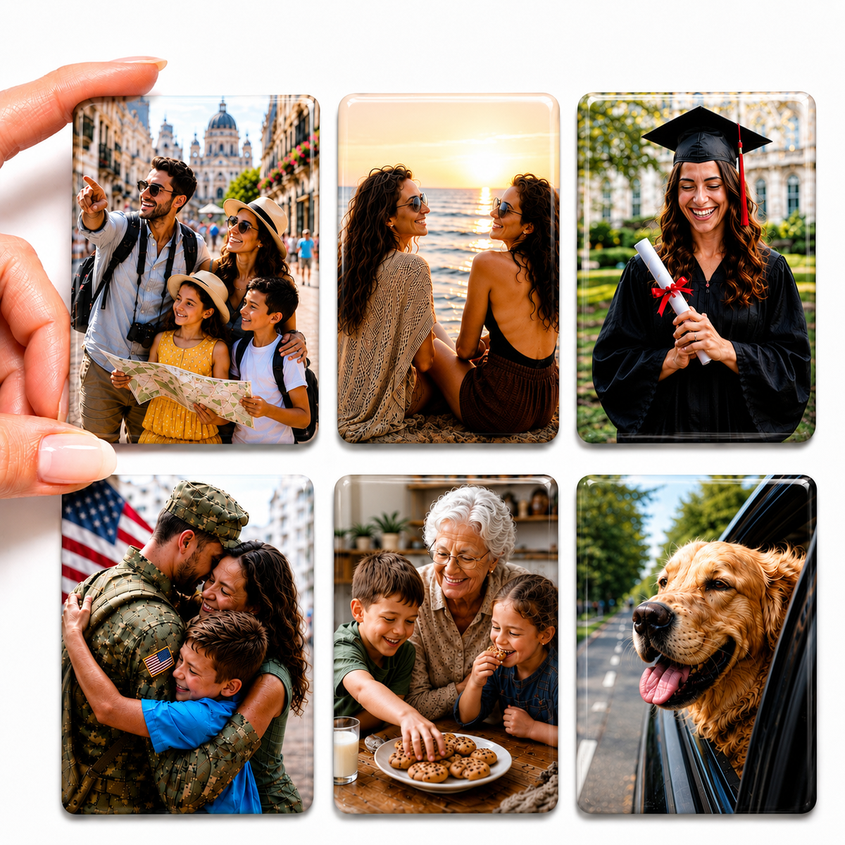 Custom Photo Magnet | Personalized Gift | All Occasions | Rectangle Shape