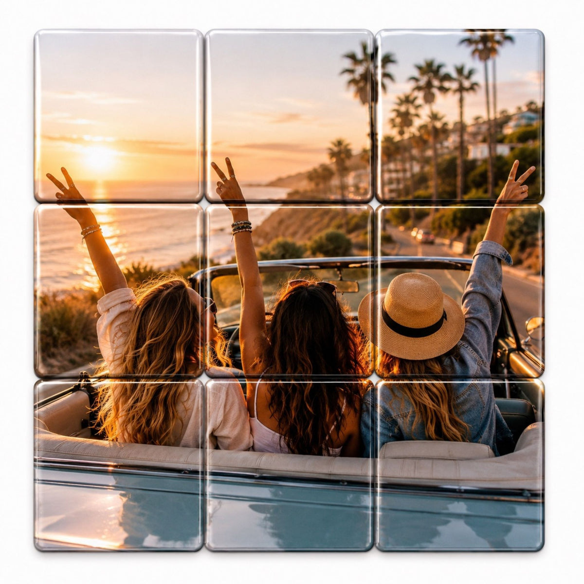 Best Friend Memory Magnet Puzzle Set