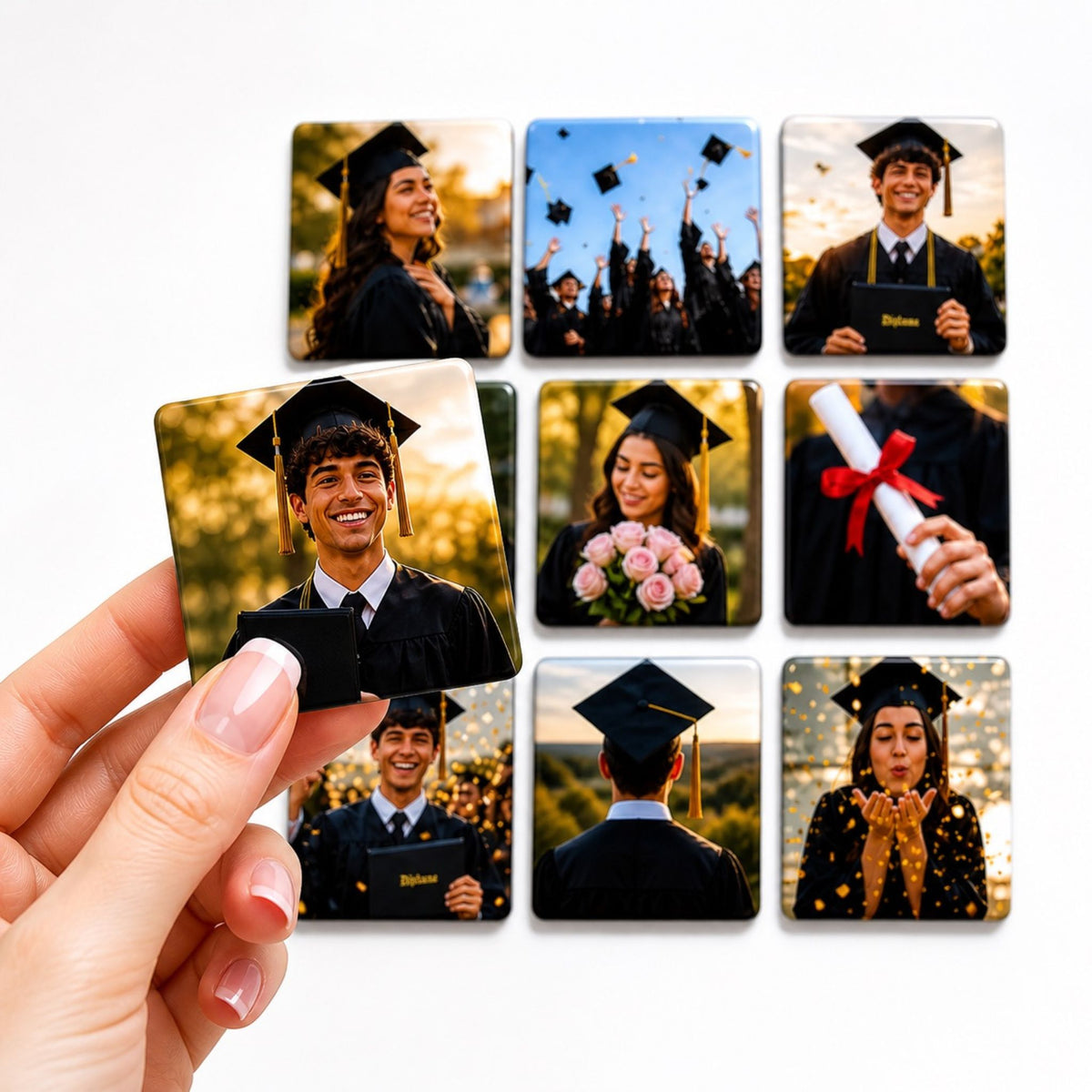 Personalized Graduation Bottle Opener | Photo Keepsake Gift
